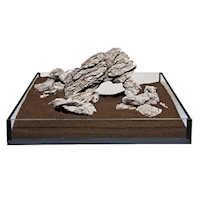 Kámen Mini-Landschaft M (Mini Landscape, mini krajinka, Minilandscape Seiryu Rock, Ryuoh Stone, Amano Rock), 2,3-2,7 kg