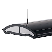 GIESEMANN Osvětlení Infiniti HQI 2x150 W, T5 2x80 W, 1500 mm, černá