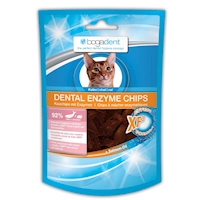 BOGAR bogadent DENTAL ENZYME CHIPS FISH, kočka, 50g