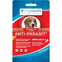 BOGAR bogadual ANTI-PARASIT SPOT-ON, pes, 5-25kg, 4x1,5ml