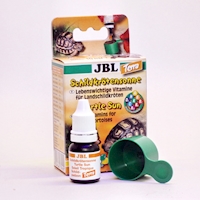 JBL Vitaminy pro suchozemské želvy Schildkrötensonne Terra, 10 ml	