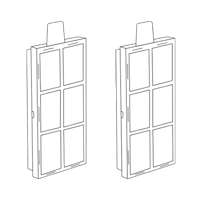 AQUA FILTRA 10-20 Replacement complete Cartridge (2units)