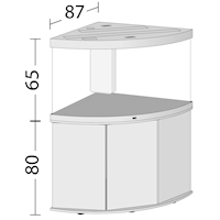 Akvárium Juwel trigon 350 LED bílé2