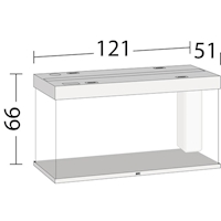 JUWEL akvarijní set Rio 350 LED, tmavě hnědá, 350 l1