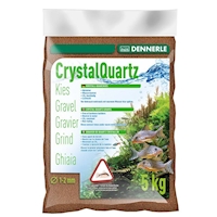 DENNERLE Písek Kristall-Quarzkies 5 kg, 1-2 mm, hnědá