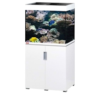 EHEIM akvárium INCPIRIA 200 se skřínkou a osvětlením, mořská, bílá