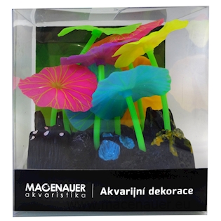 MACENAUER Dekorace 9 Colorful Leaves 9,8 x 7,5 x 11 cm