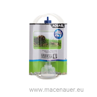 AQUAEL Gravel a Glass Cleaner L, odkalovací zvon