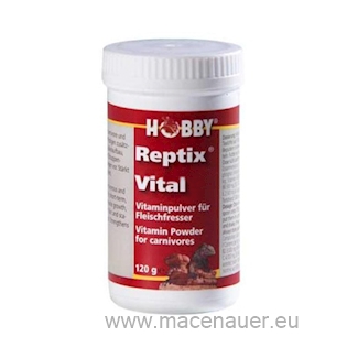 HOBBY Reptix Vital 120 g, vitamínový prášek