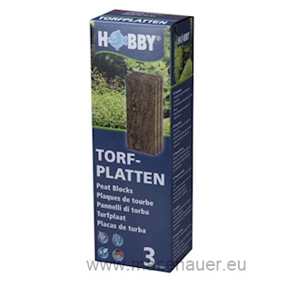 HOBBY Torfplatten Rašelinové desky 9x26x1,8 cm, 3 ks