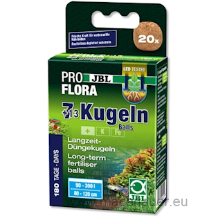 JBL Hnojivo PROFLORA Die 7 + 13 Kugeln, 20 kuliček 