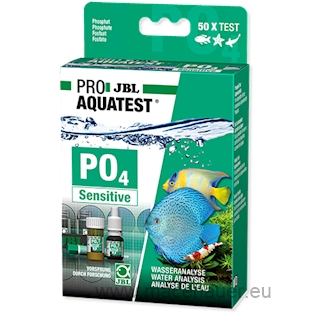 JBL Test vody PROAQUATEST PO4 Phosphat Sensitiv, obsah fosfátů
