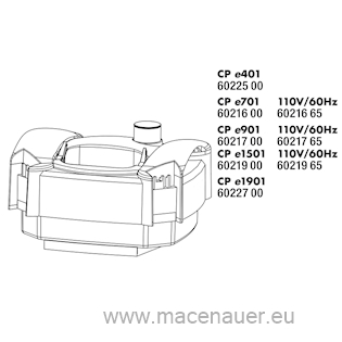 JBL Náhradní hlava čerpadla CP e701 greenline