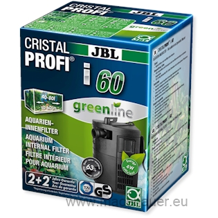 JBL Vnitřní filtr CristalProfi i60 greenline pro akvária, 40-80 l
