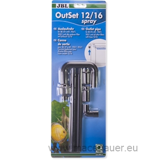 JBL Sada zpětného vedení vody OutSet spray 12/16 CristalProfi e4/7/900/1,2