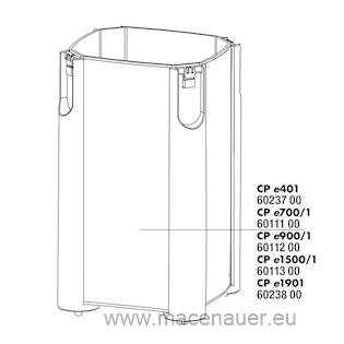 JBL CP e700/1,2 filtrační nádrž s podstavcem