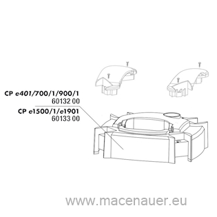 JBL CP e4/7/900/1,2 kryt hlavy čerpadla