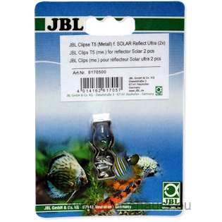 JBL Kovový držák na zářivky SOLAR REFLECT Clip Set T8