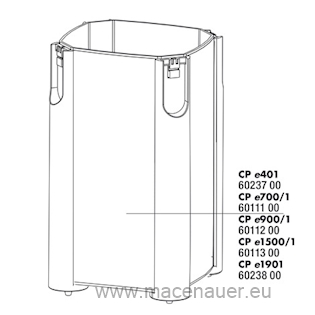 JBL CP e1901,2 filtrační nádrž s podstavcem