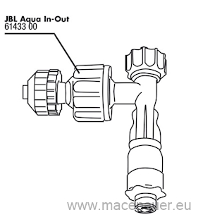 JBL Aqua In-Out čerpadlo trysky na 12/16mm