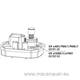 JBL CP e15/1900/1,2 Dolní část tlačítka start