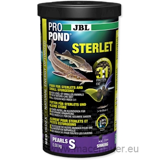 JBL Hlavní krmivo pro jesetery malé PROPOND STERLET S, 0,5kg