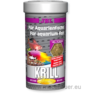 JBL Hlavní prémiové krmivo pro všechny akvarijní ryby Krill, 250ml