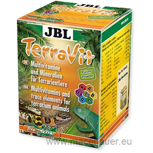 JBL Vitamíny a stopové prvky TerraVit, 100 g