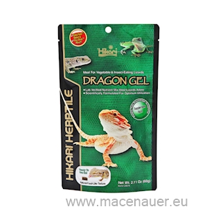 HIKARI Výživné krmivo DragonGel, 60 g