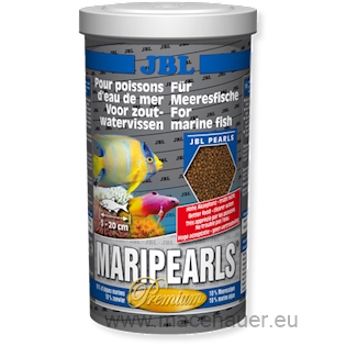 JBL Prémiové hlavní granulované krmivo MariPearls, 1l