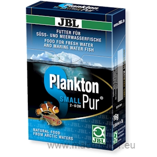 JBL Pochoutky pro malé akvarijní ryby PlanktonPur S2, 8x2g