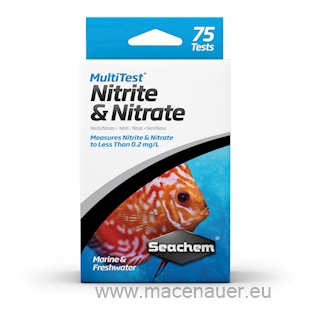 SEACHEM MultiTest: Nitrite a Nitrate, 75 ks