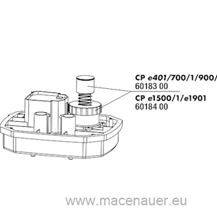 JBL CP e15/1900/1,2 Tlačítko start + převlečná matice