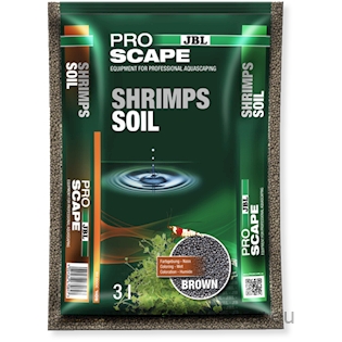 JBL Hnědý substrát ProScape Shrimps Soil Brown, 3 l