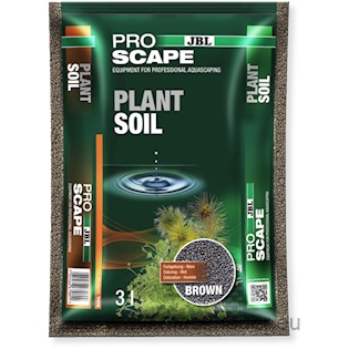 JBL Hnědý sladkovodní substrát pro aquascaping PROSCAPE PLANT SOIL BROWN, 3 l