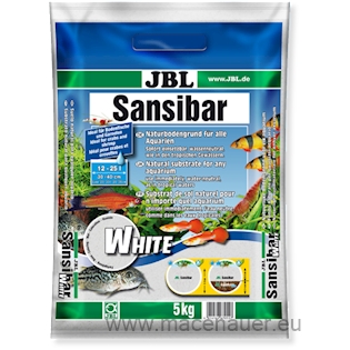 JBL Bílý, jemný substrát Sansibar WHITE, 5 kg