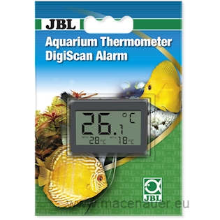 JBL Digitální teploměr na stěnu akvária Aquarium Thermometer DigiScan Alarm