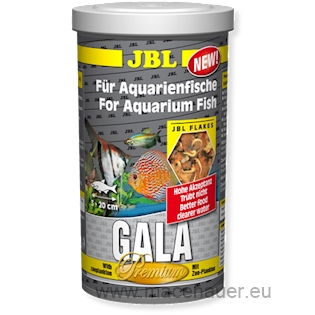 JBL Prémiové hlavní krmivo pro akvarijní ryby Gala, 250 ml