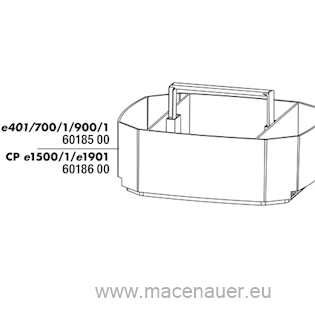 JBL CP e4/7/900/1 Horní vložka koše