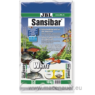JBL Bílý substrát Sansibar WHITE, 10 kg