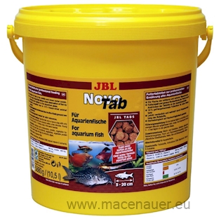JBL Základní krmivo pro všechny akvarijní ryby NovoTab, 10,5l