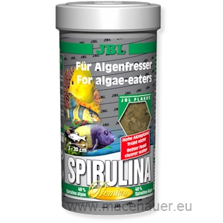 JBL Prémiové hlavní krmivo Spirulina, 250 ml 