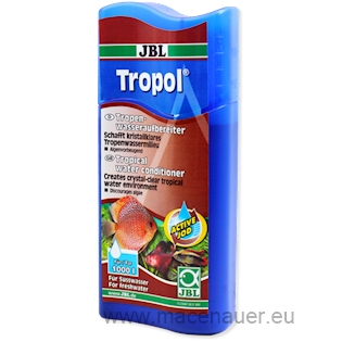 JBL Prostředek na úpravu tropické vody Tropol, 250 ml