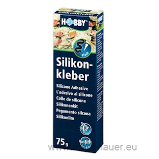 HOBBY Lepidlo Silicone Adhesive, 75 ml, černé