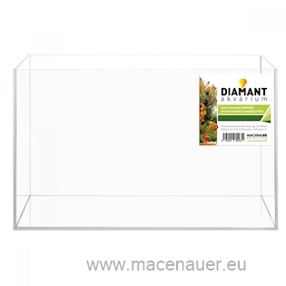 MACENAUER Akvárium DIAMANT 128 l, 80x40x40 cm, sklo Diamant 8 mm