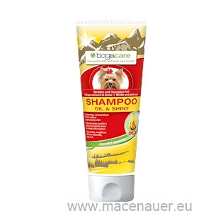 BOGAR Šampon pro psy Bogacare SHAMPOO OIL and SHINY, 200 ml