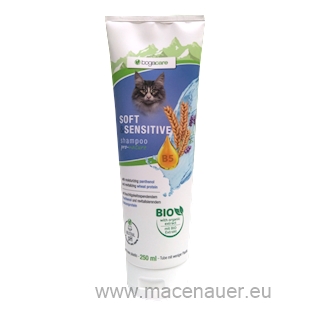 BOGAR Šampon pro kočky Bogacare SHAMPOO SOFT & SENSITIVE, 250ml