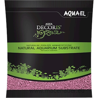 Aquael Aqua Decoris Lilac roses 2-3mm 1kg, písek dekorační