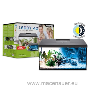  AQUAEL Akvarijní set LEDDY D&N 40, 25l, černý