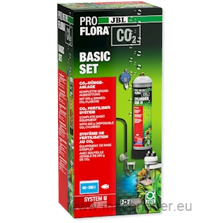 JBL Sada hnojícího zařízení PROFLORA CO2 BASIC SET U, pro akvária 40-300 l